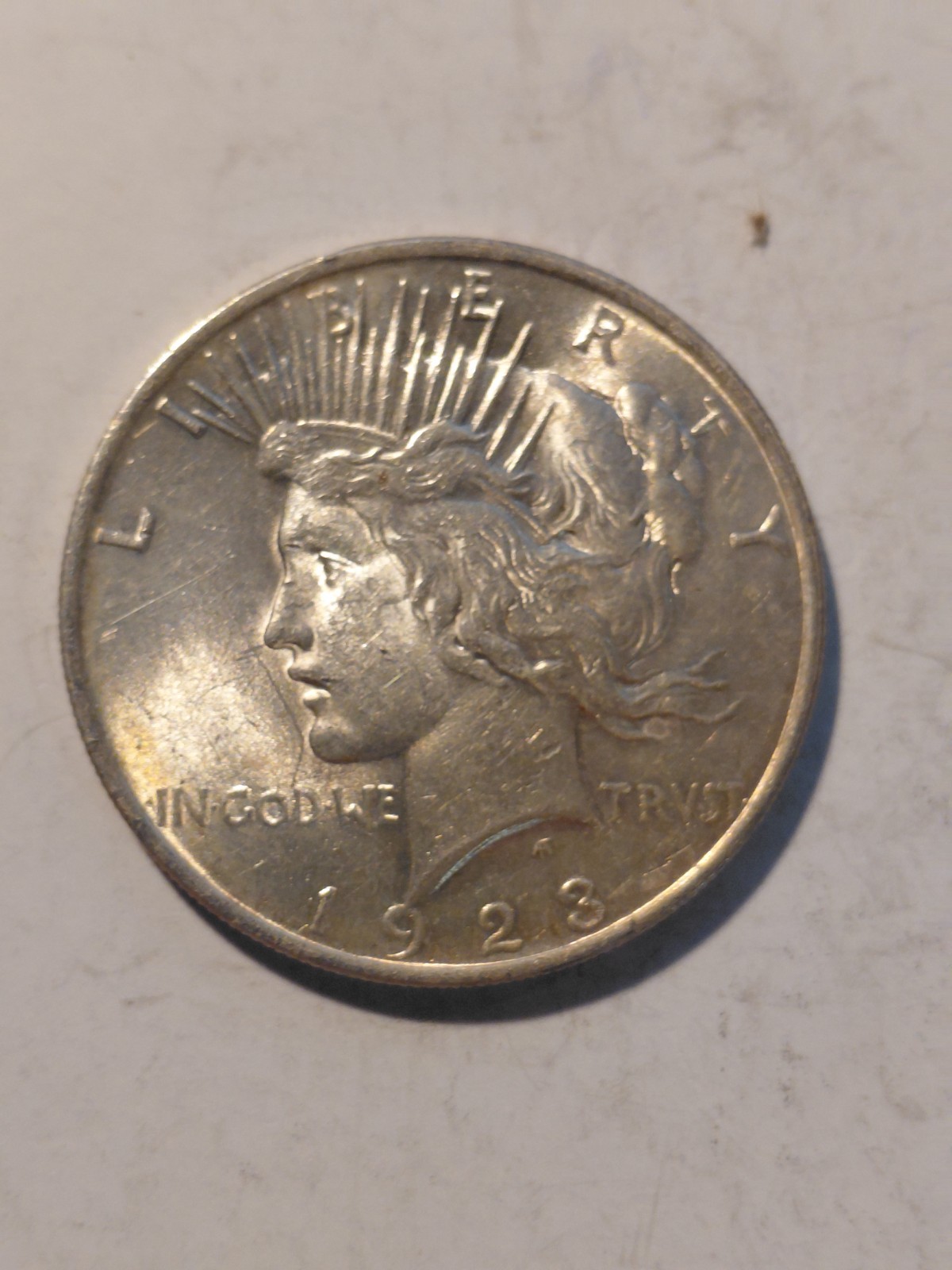 1923 Peace Dollar Uncirculated