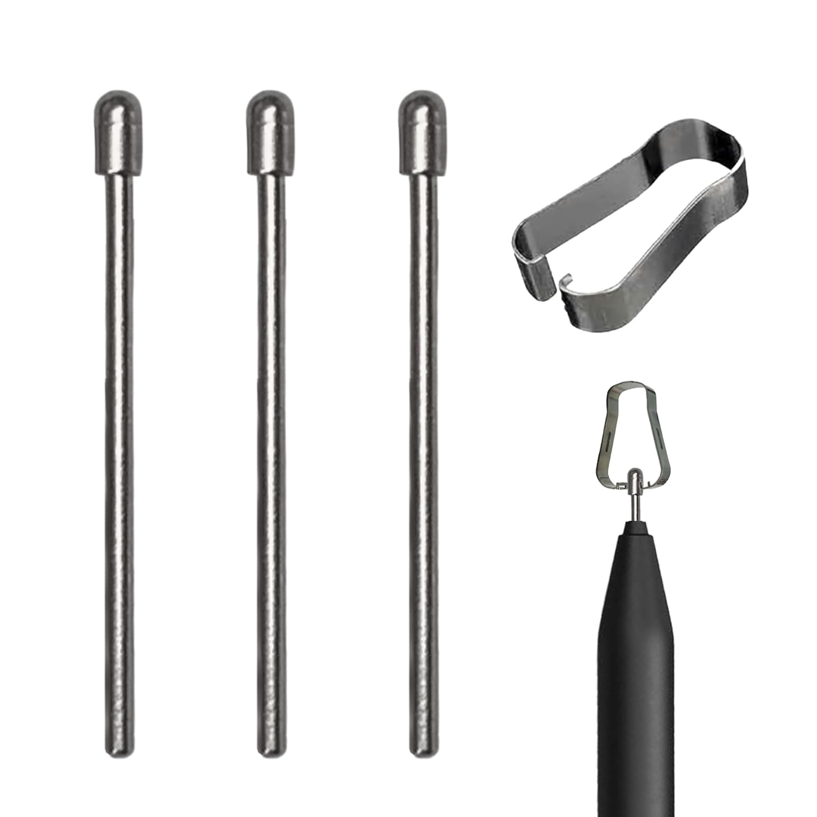 3 Pcs Metal Nibs Compatible for Remarkable 2 Stylus Pen,Replacement Metal Tip...