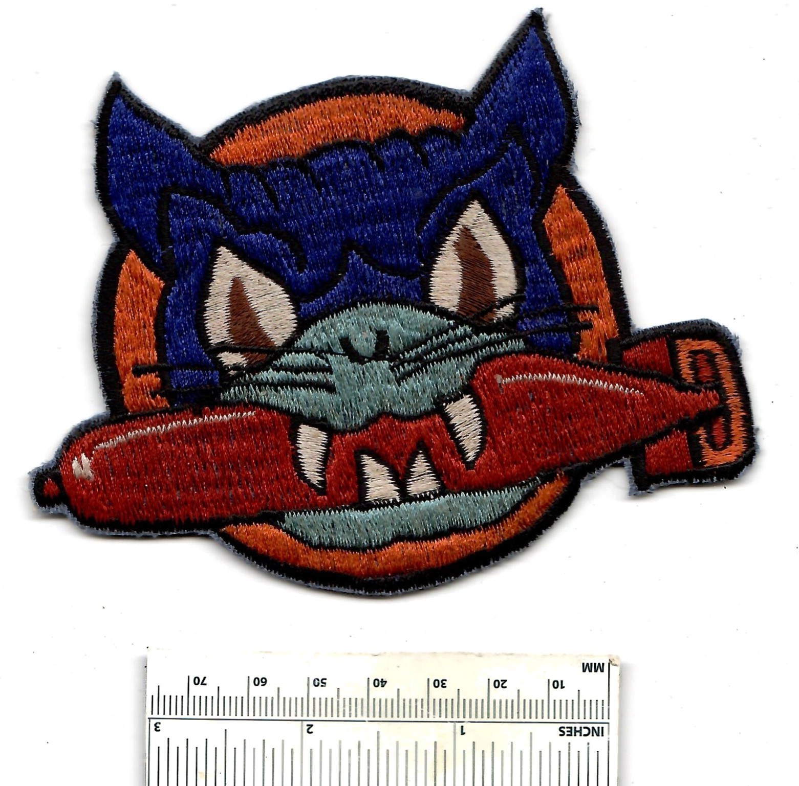 WW2 SEA CATS VT-5 Torpedo Plane Squadron WWII US Navy Shoulder Patch Cloth Group