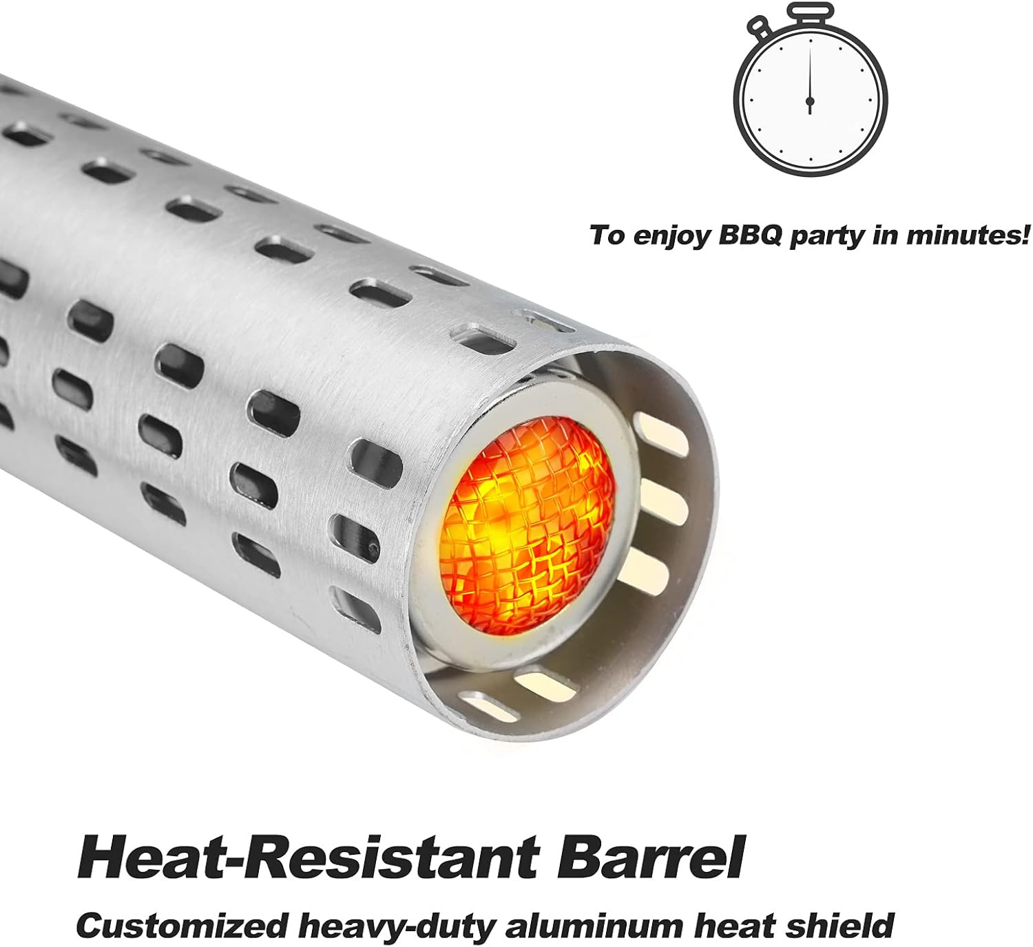 Electric Charcoal Fire Starter with Blower - Quick BBQ Grill & Fireplace Tool