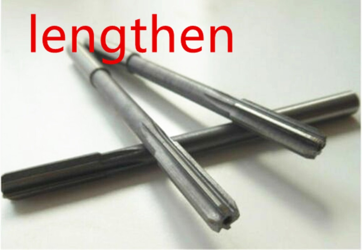 New 1pc  7.65mm  Carbide Tip Straight Shank Reamer  200mm long