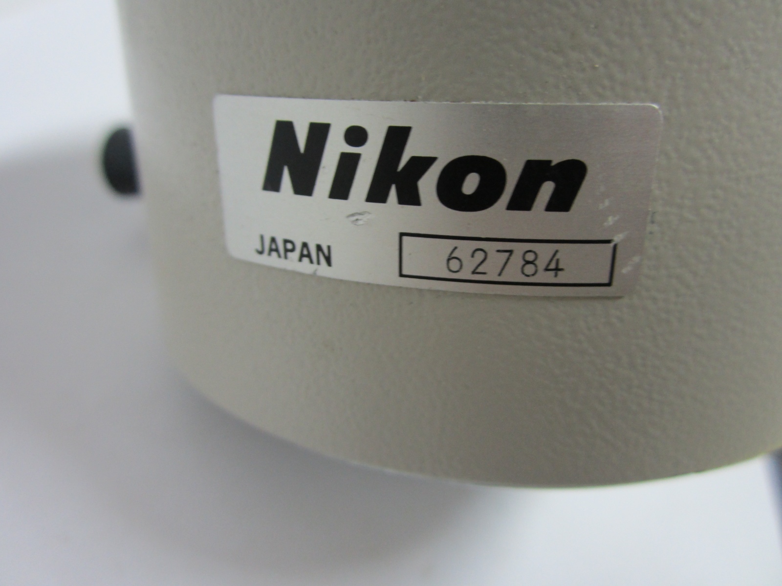 MICROSCOPE PART NIKON VERTICAL ILLUMINATOR AS IS OPTICS BIN#H4-01