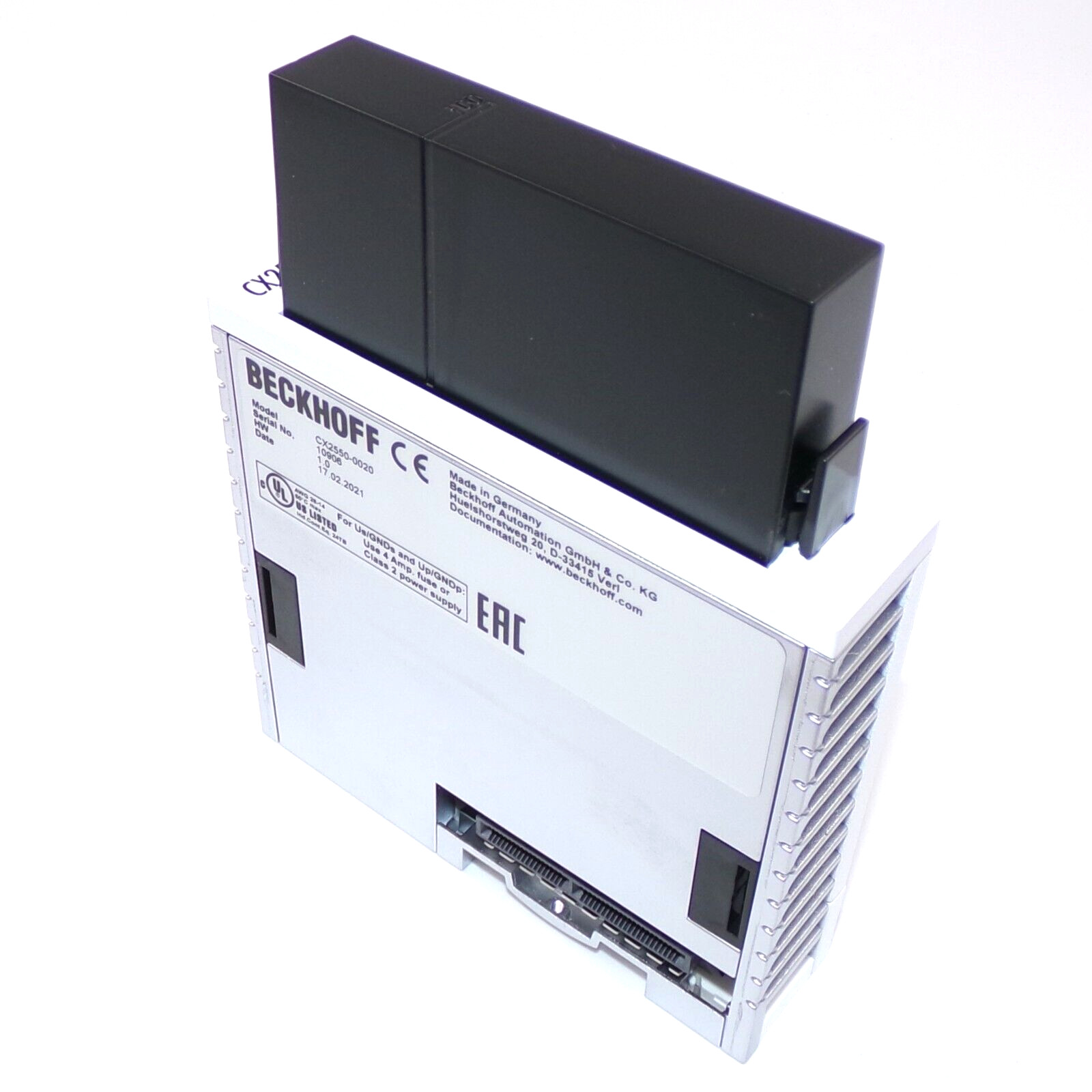 Beckhoff Extension Module for 2.5" HDD/SSD CX2550-0020