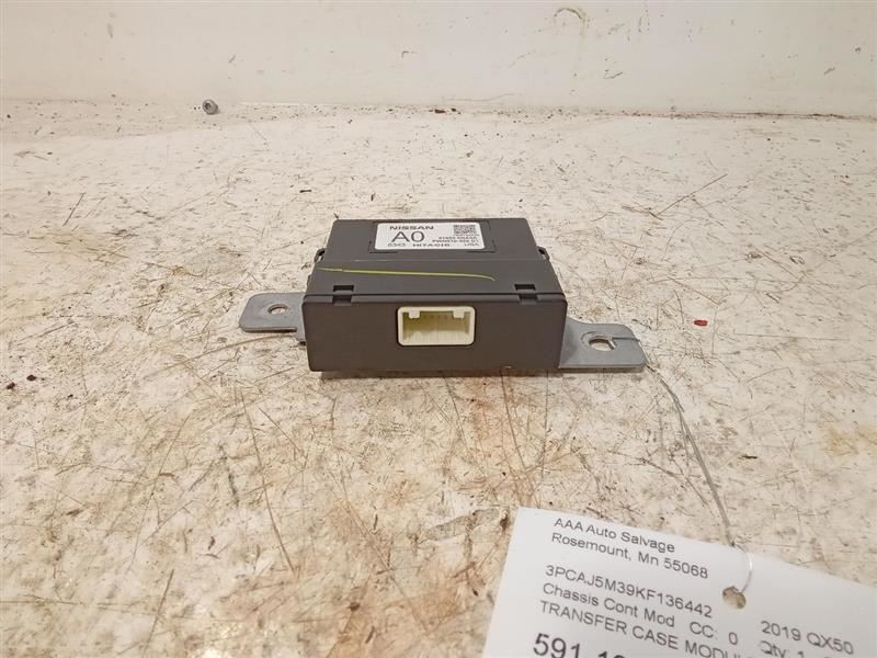 2019 Qx50 Transfer Case Module Sku#3552320