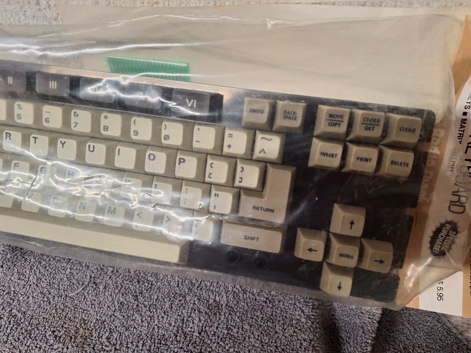 VTG Computer Keyboard Archer Model 277-1020 75 Keys Matrix Output Ribbon
