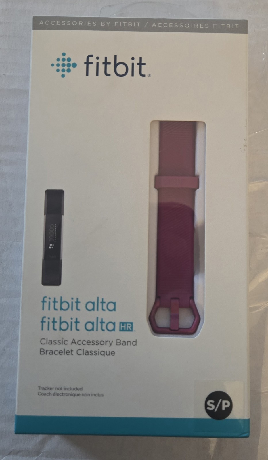 Fitbit Alta and Fitbit Alta HR OEM Band - Small (S/P) - Magenta - Band Only
