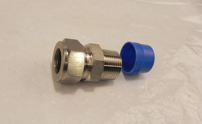 Ham-Let Straights Let-Lok Male NPT 768L SS 20MMX 3/4
