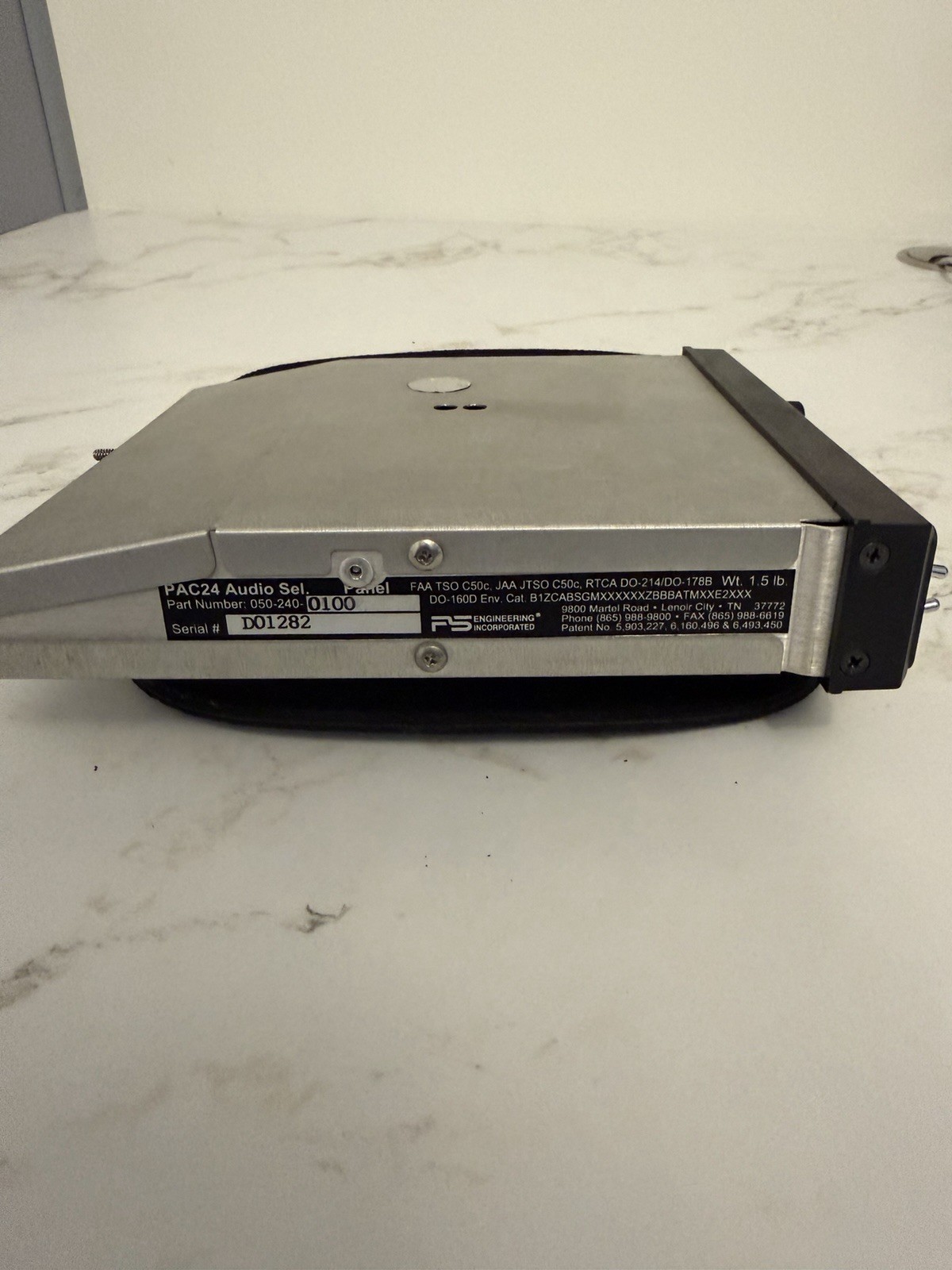 Audio Panel PAC24 050-240-0100 Removed Working