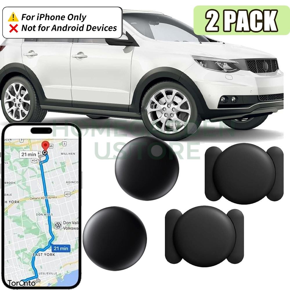 GPS Tracker for Vehicles, 2PCS Car Tracking Device, Mini Hidden