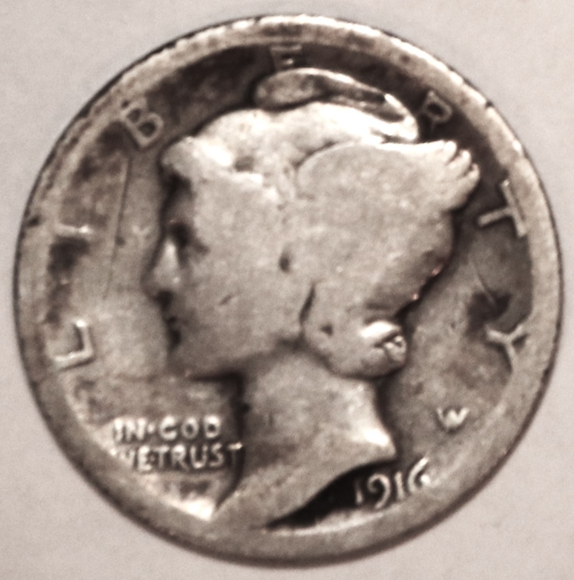 1916-S Mercury Dime - Good - #5976ATMD