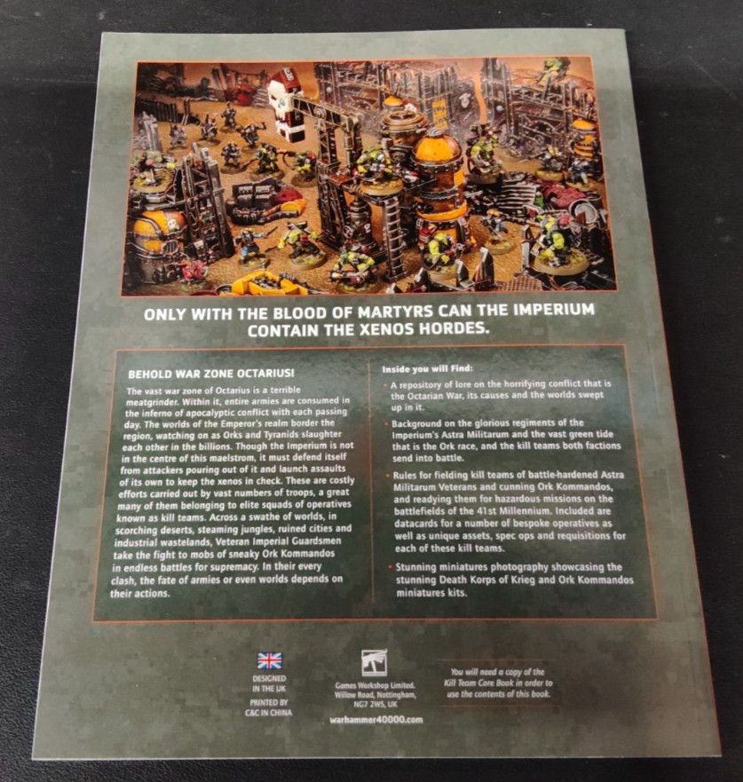 Warhammer 40K Kill Team Octarius 2021 PB