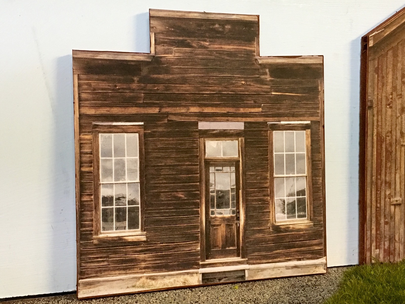 O Scale Scratch Built "SHANTY" Rural Farm Country Building Front/Flat MTH Lionel