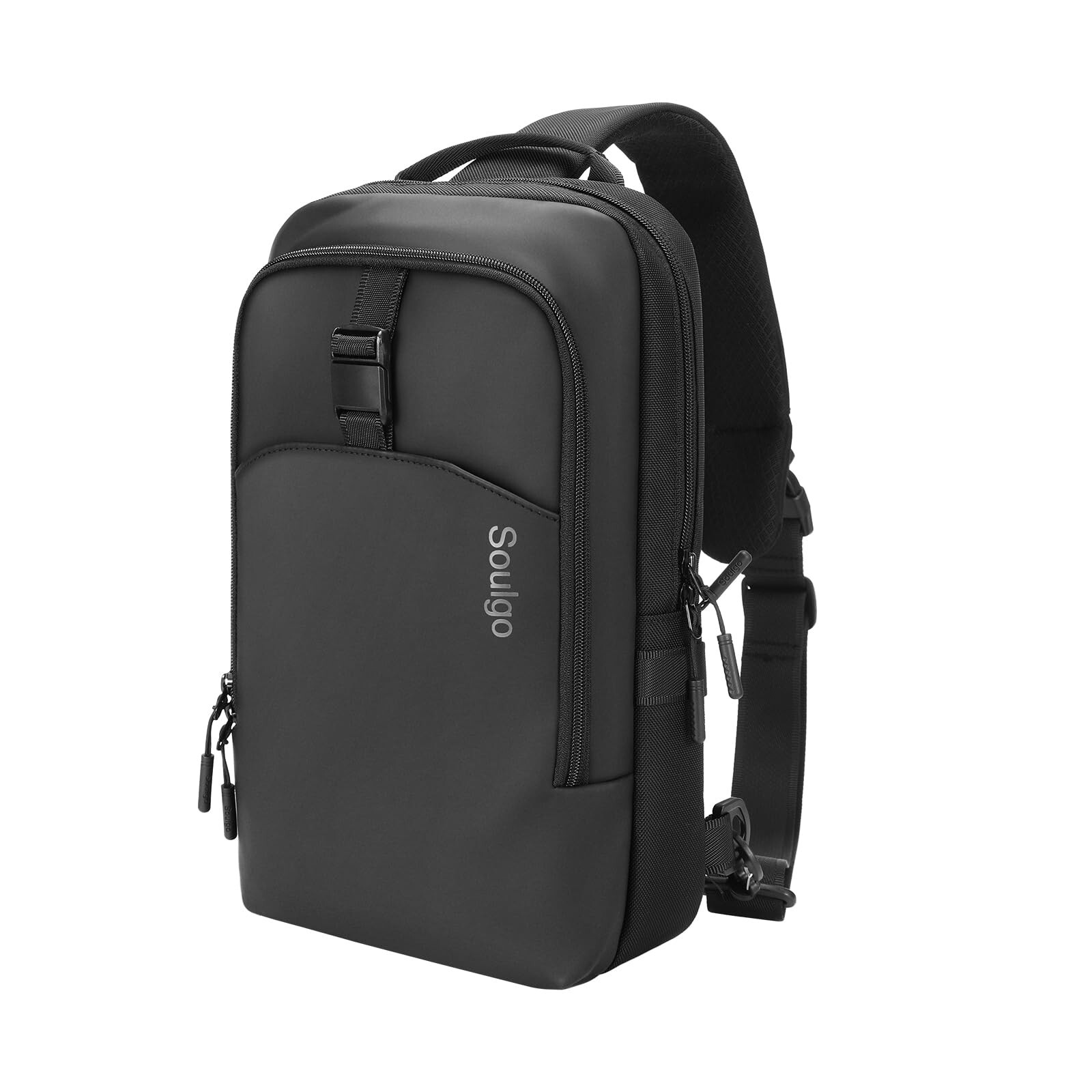 EDC Sling Bag for Men & Women, 5.5L Water-resistant Crossbody Backpack Chest ...