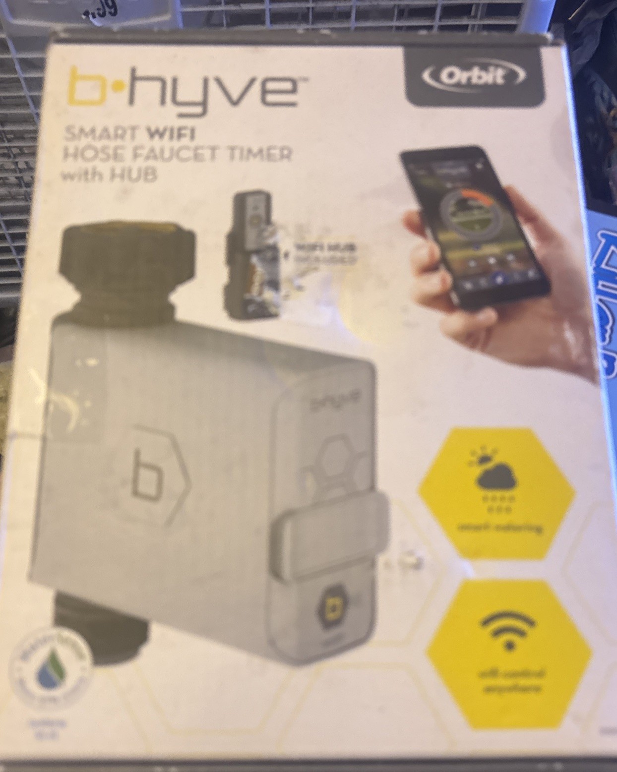 Orbit 21004 B-hyve Smart Hose Faucet Timer with Wi-Fi Hub, Compatible with Alexa
