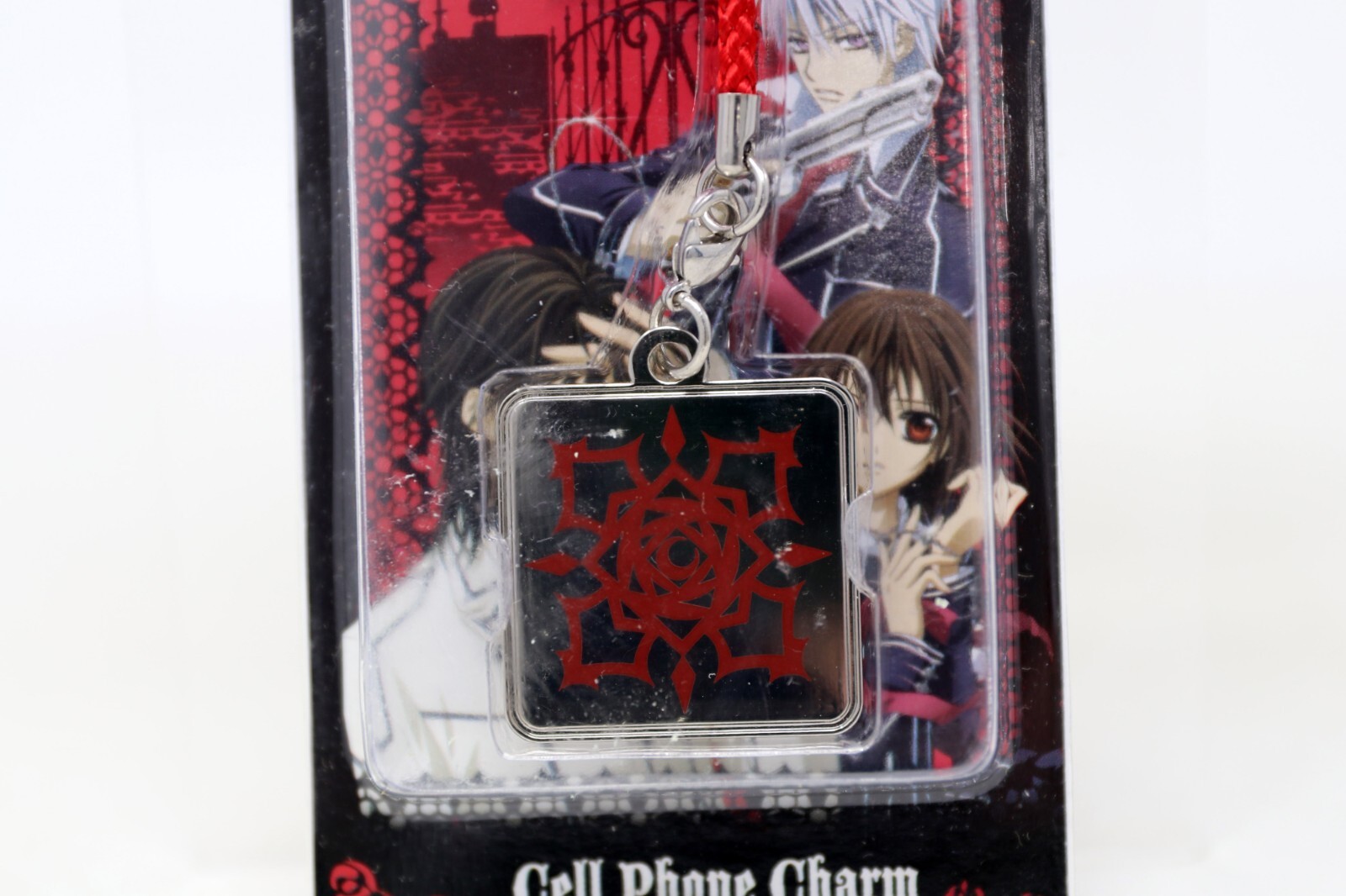 Great Eastern Vampire Knight Square Crest Phone Charm NIP