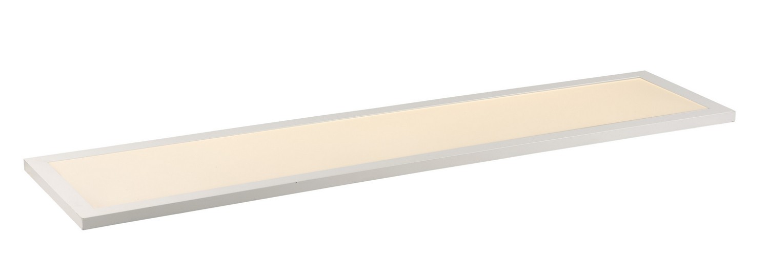 Maxim Sky 11.75" Semi-Flush Mount - White 1-Light