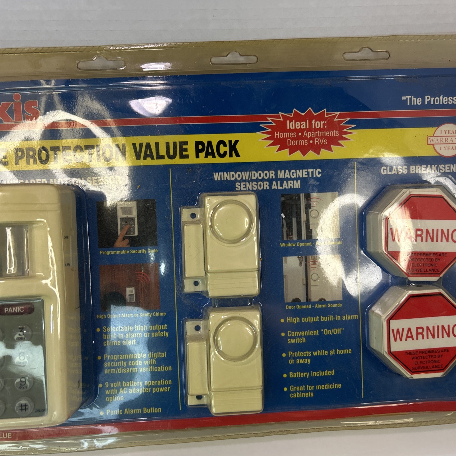 Exxis Home Protection Value Pack Door Alarm System Read