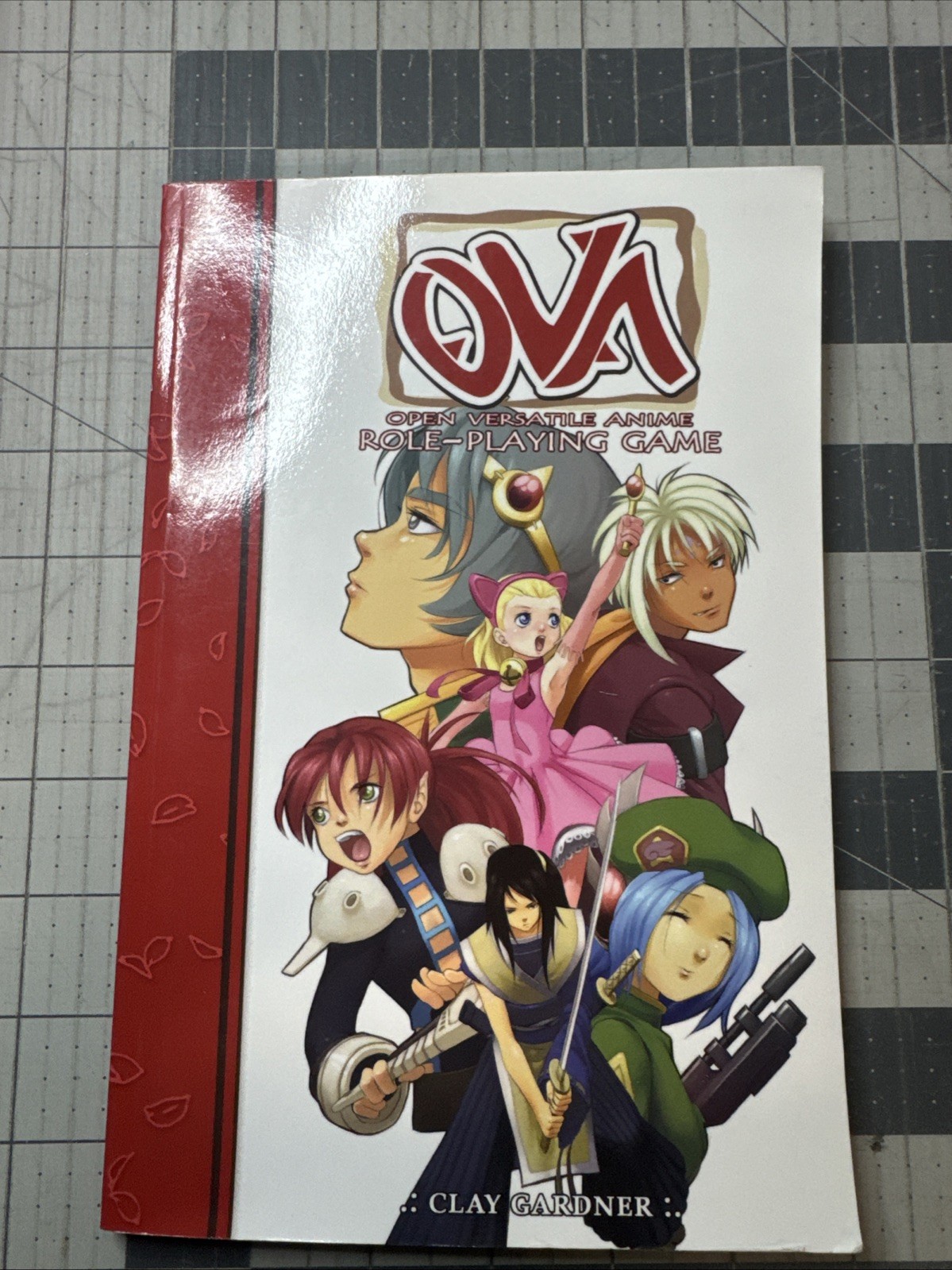 OVA The Anime Role Playing Game First Edition 2010 Paperback Wise Turtle WT1001