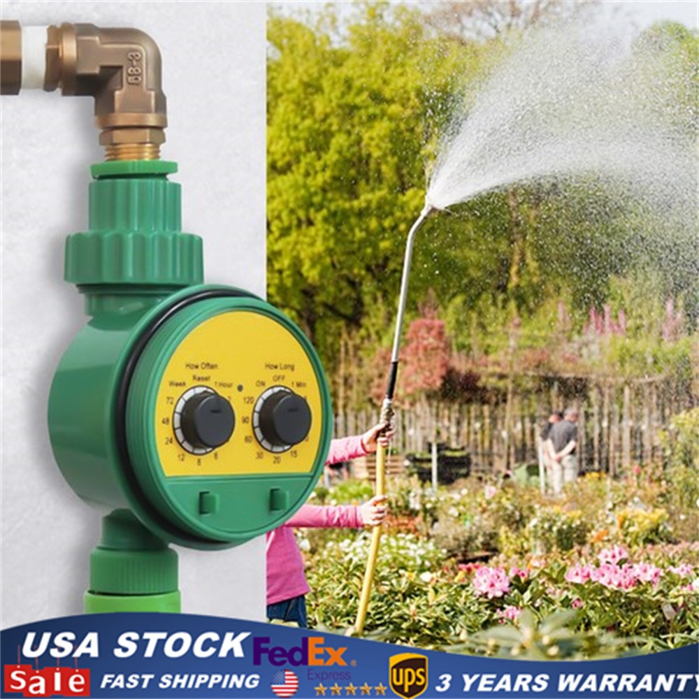 Electronic Automatic Garden Drip Irrigation Watering Timer Controller System