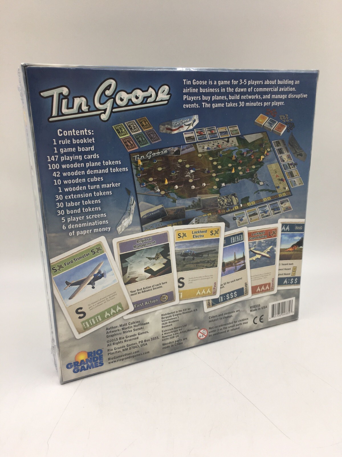 Rio Grande Games - Tin Goose Board Game