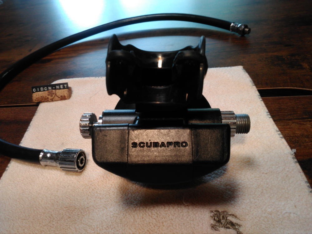 Scubapro G250 GRAPHITE Second-Stage. Pressure checked; no air leaks