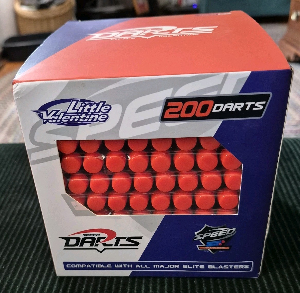 Little Valentine 200 Pack Refill Speed Darts for Nerf N-Strike Guns Brand New