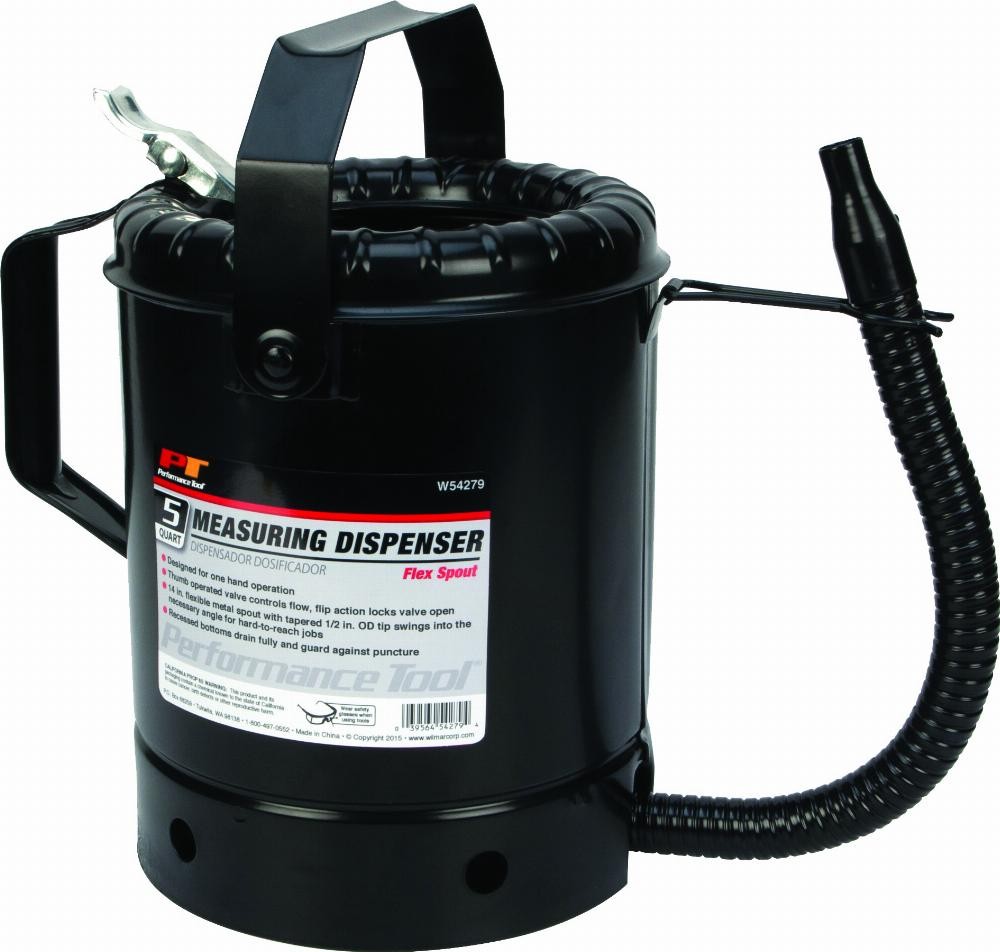 5QT FLEX SPOUT LIQ DISPENSOR