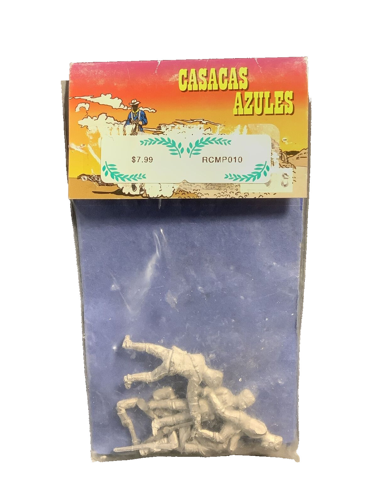 King Hobby 28mm Western Miniatures  Cowboys Indians Casacas Azules RCMP 010