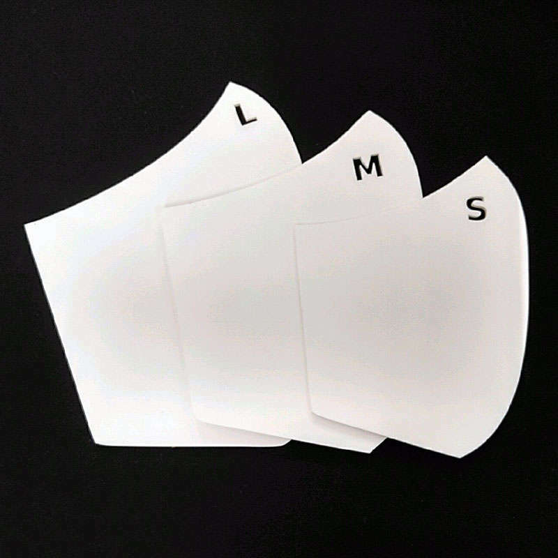 Fanatical Fusion FF2020 Acrylic Face Mask Templates Set of 3