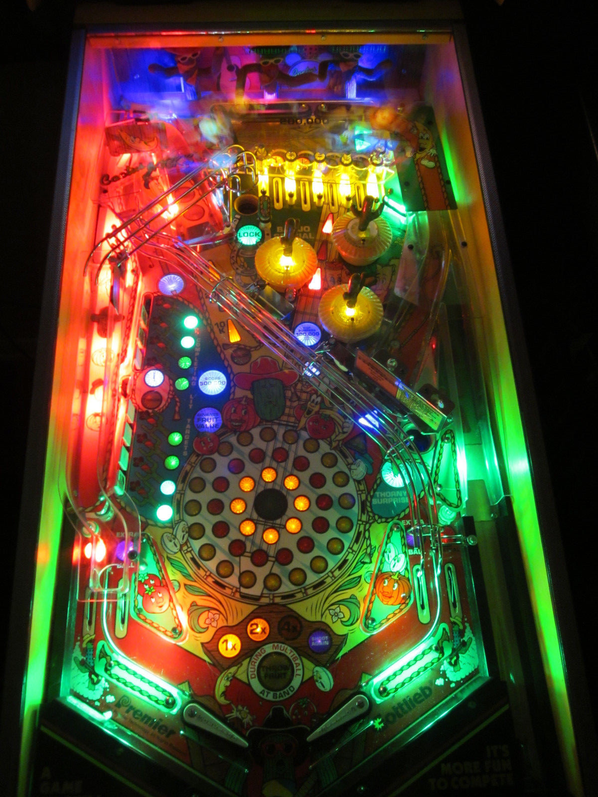 Cactus Jack NON GHOSTING Lighting Kit custom SUPER BRIGHT PINBALL LED KIT