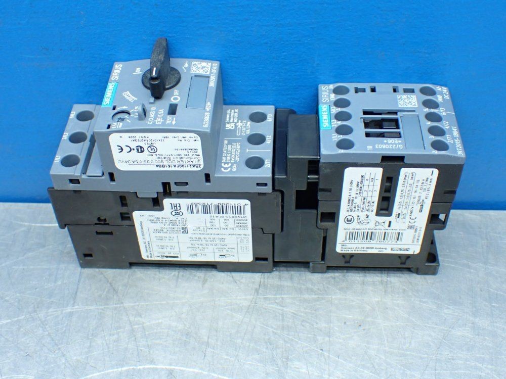 SIEMENS COMBINATION STARTER 3RA21100FA151BB4