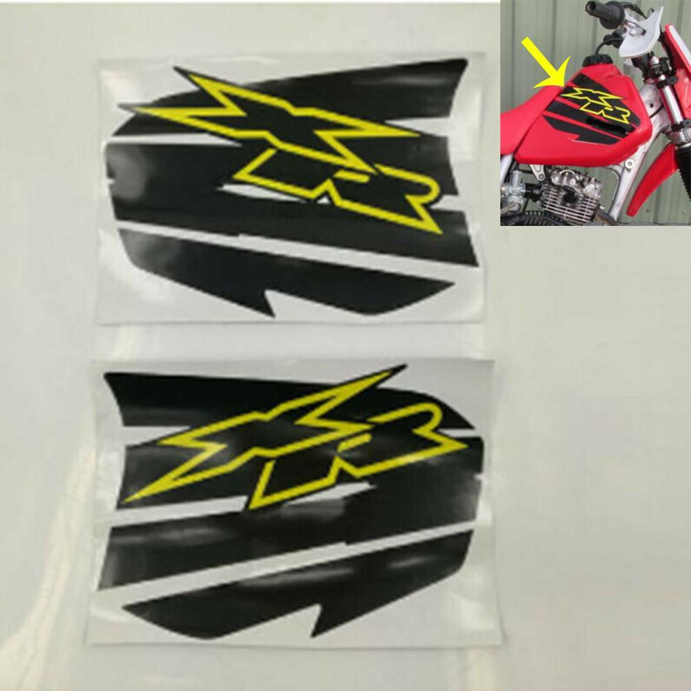 XR Fuel Gas Tank Sticker Decals For Honda XR600 XR100 XR200 XR650 XR250 XR400 85