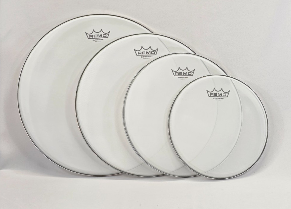 Remo Silentstroke Mesh Drumheads - 10", 12", 14" & 16"