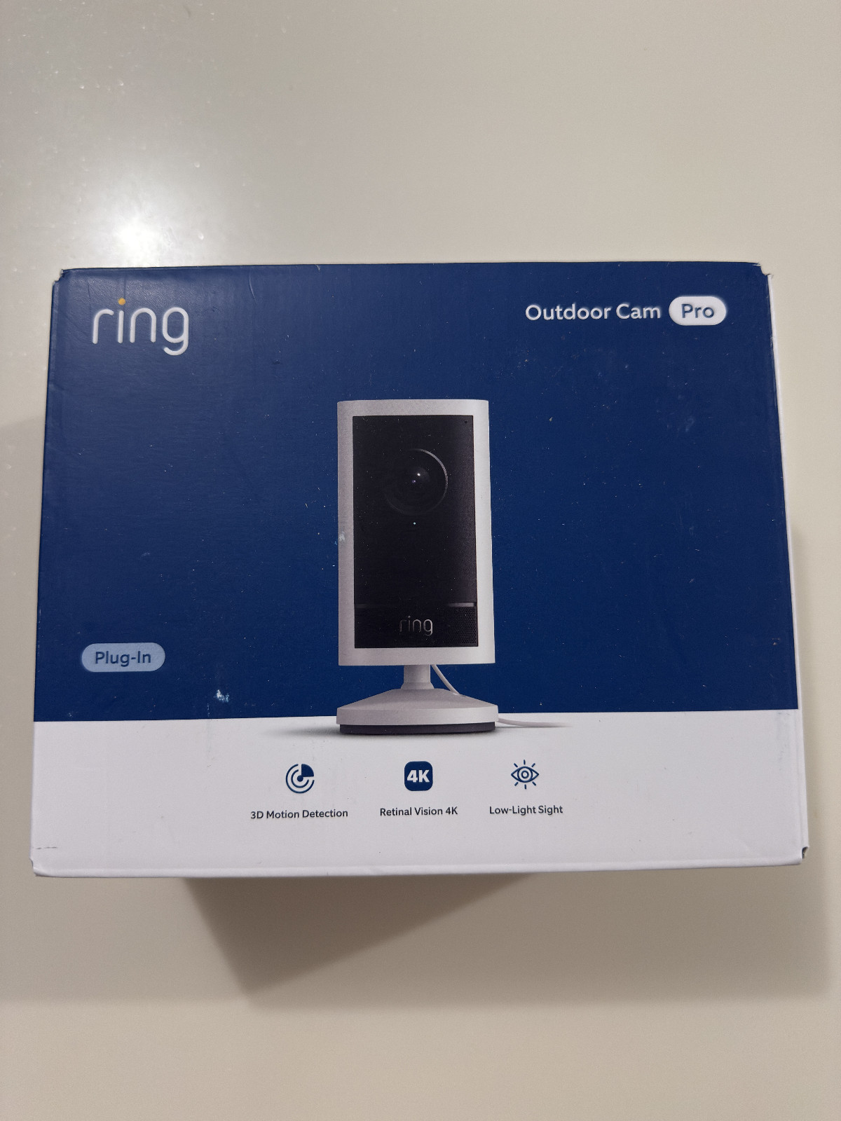 Ring Outdoor Cam Pro Plug-in New Sealed