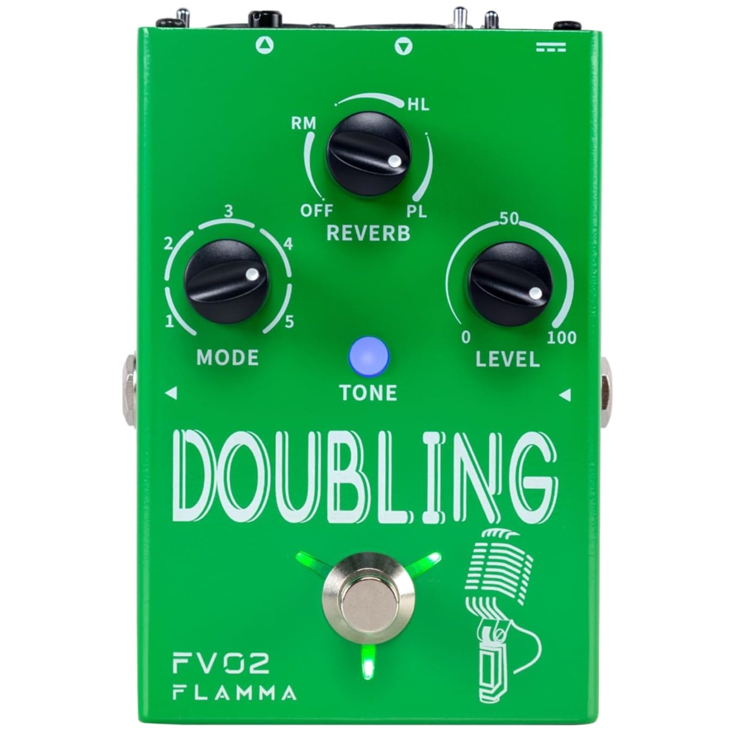 Vocal Processor Effects Pedal Stompbox Mic Amplifier
