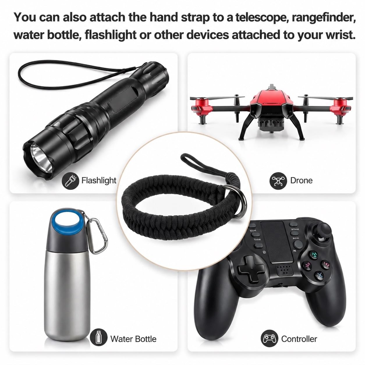 HAOQUOOU Camera Wrist Strap for Mirrorless Cameras, Quick Release Camera Wris...