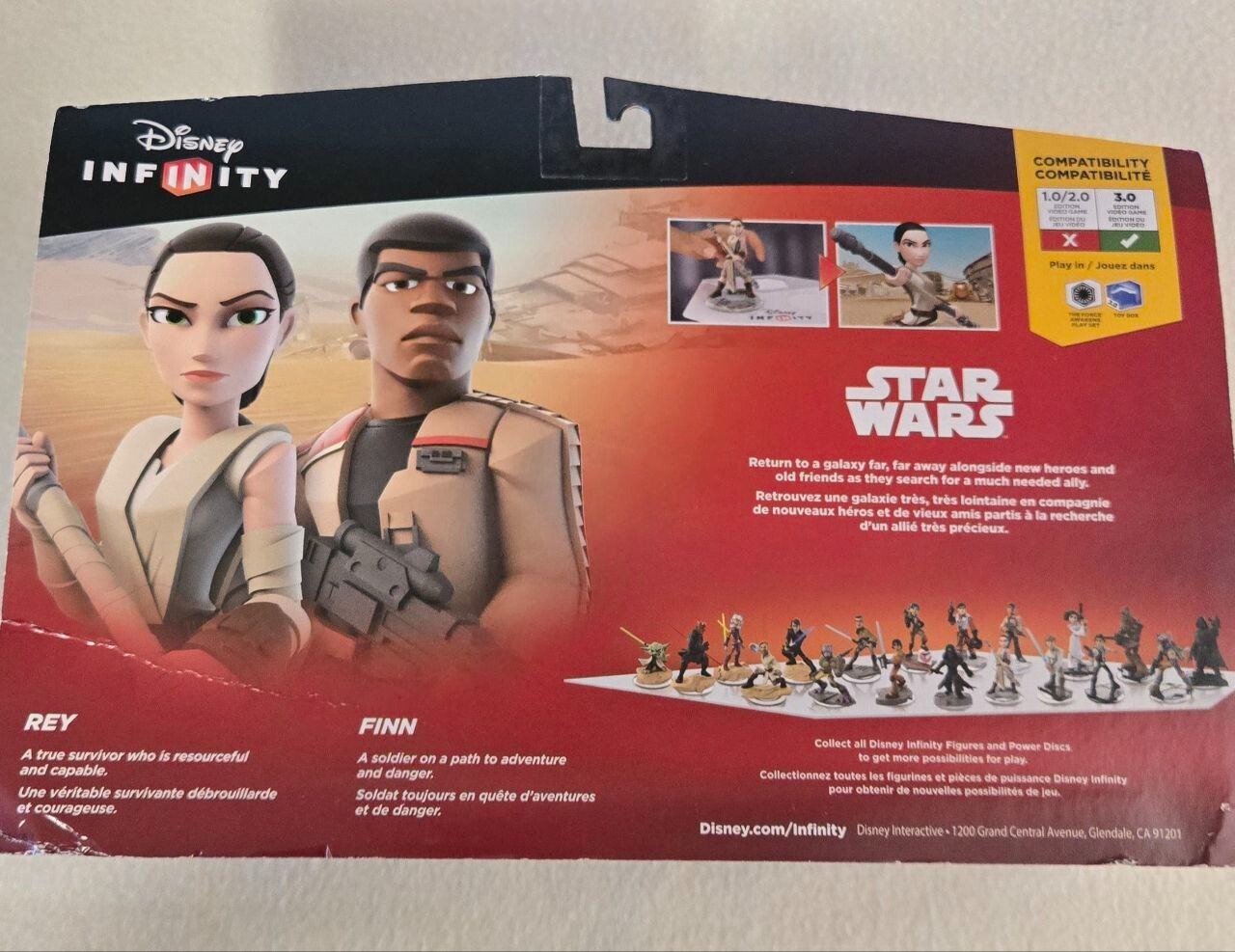 Disney Infinity 3.0 Star Wars The Force Awakens Playset New