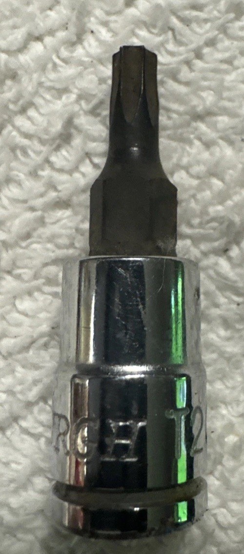 1 Pittsburgh Torx Star Bit Socket T20 x 1/4"  tool
