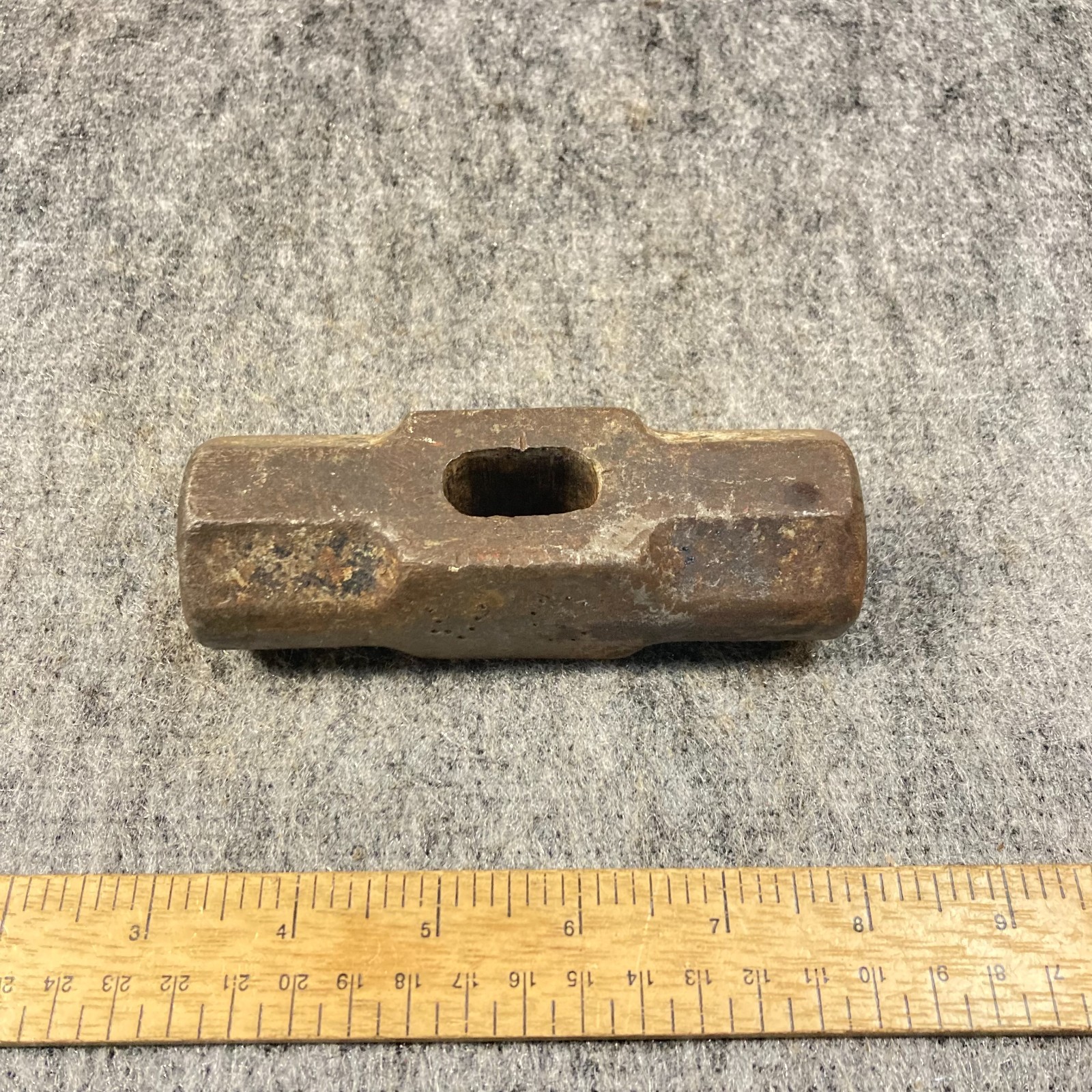 Vintage Sledgehammer Head No Handle 2lbs. 14oz. Mason Blacksmith