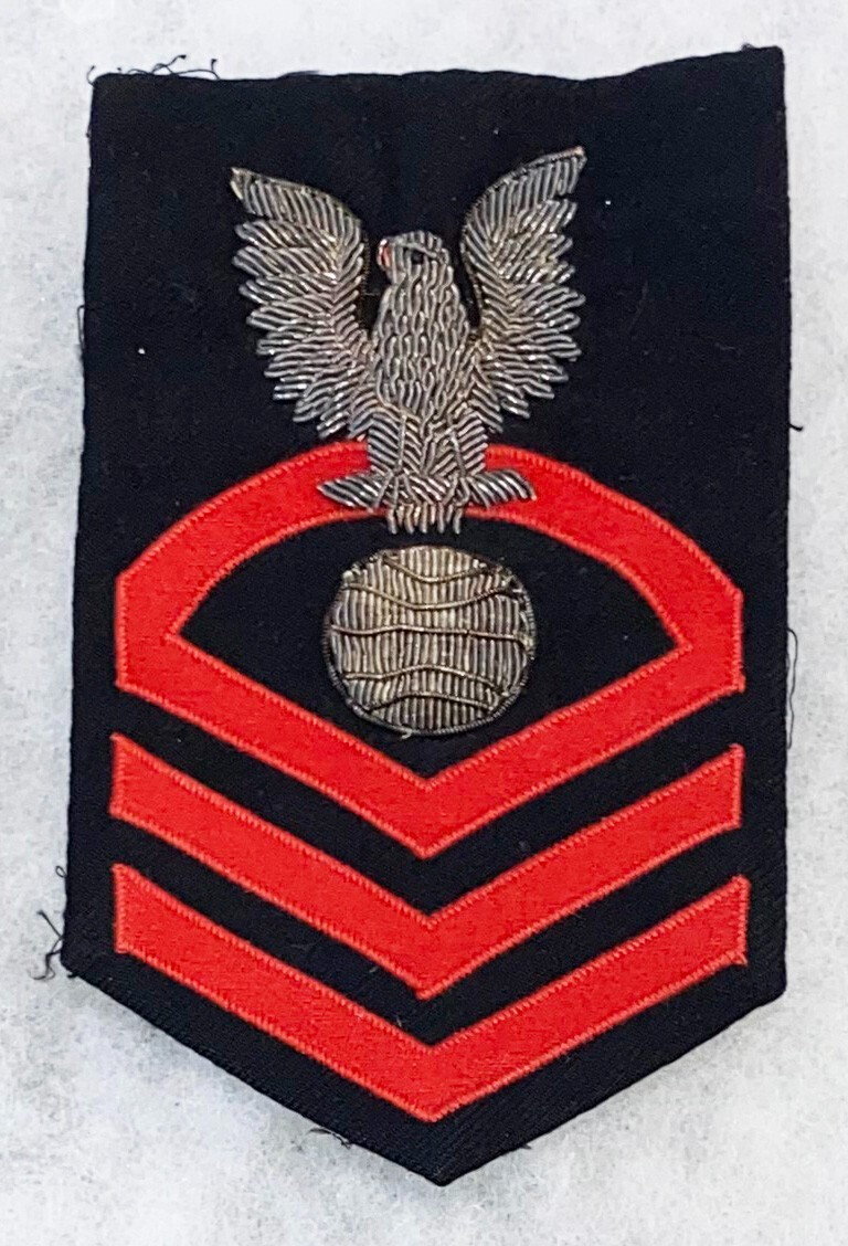 WWII Bullion Electrician's Mate Chief Rate