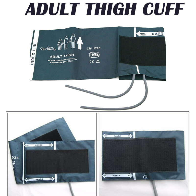Adult thigh Cuff nylon monitor blood pressure cuff double tube universal Contec