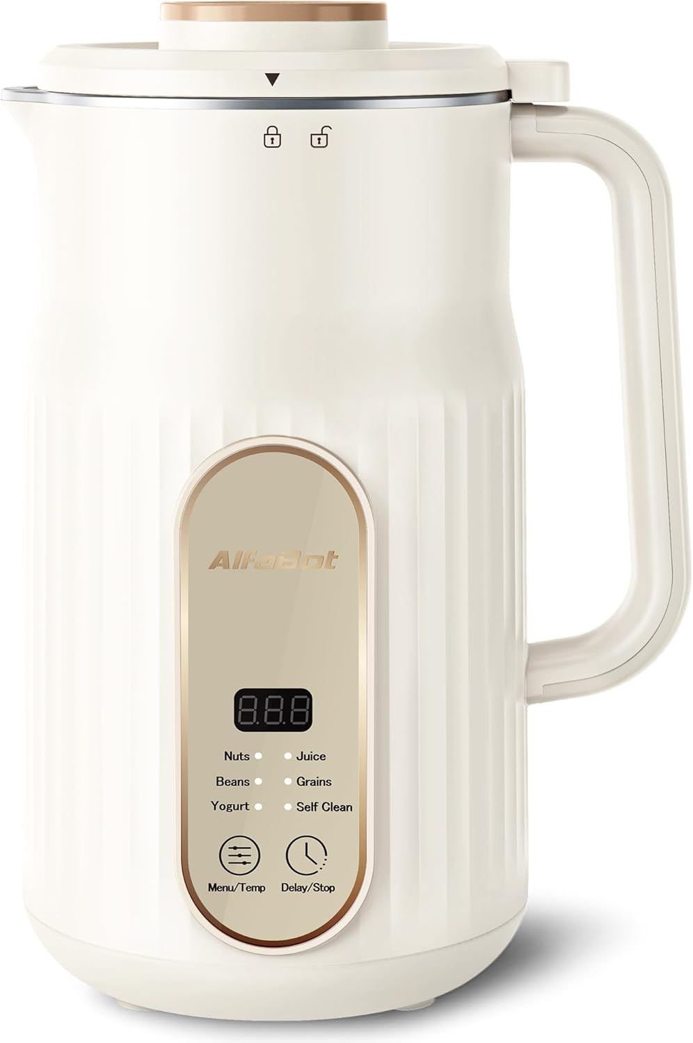 Nut Milk Maker, N2 Automatic Almond Milk Machine for Homemade Plant-Based Milk,
