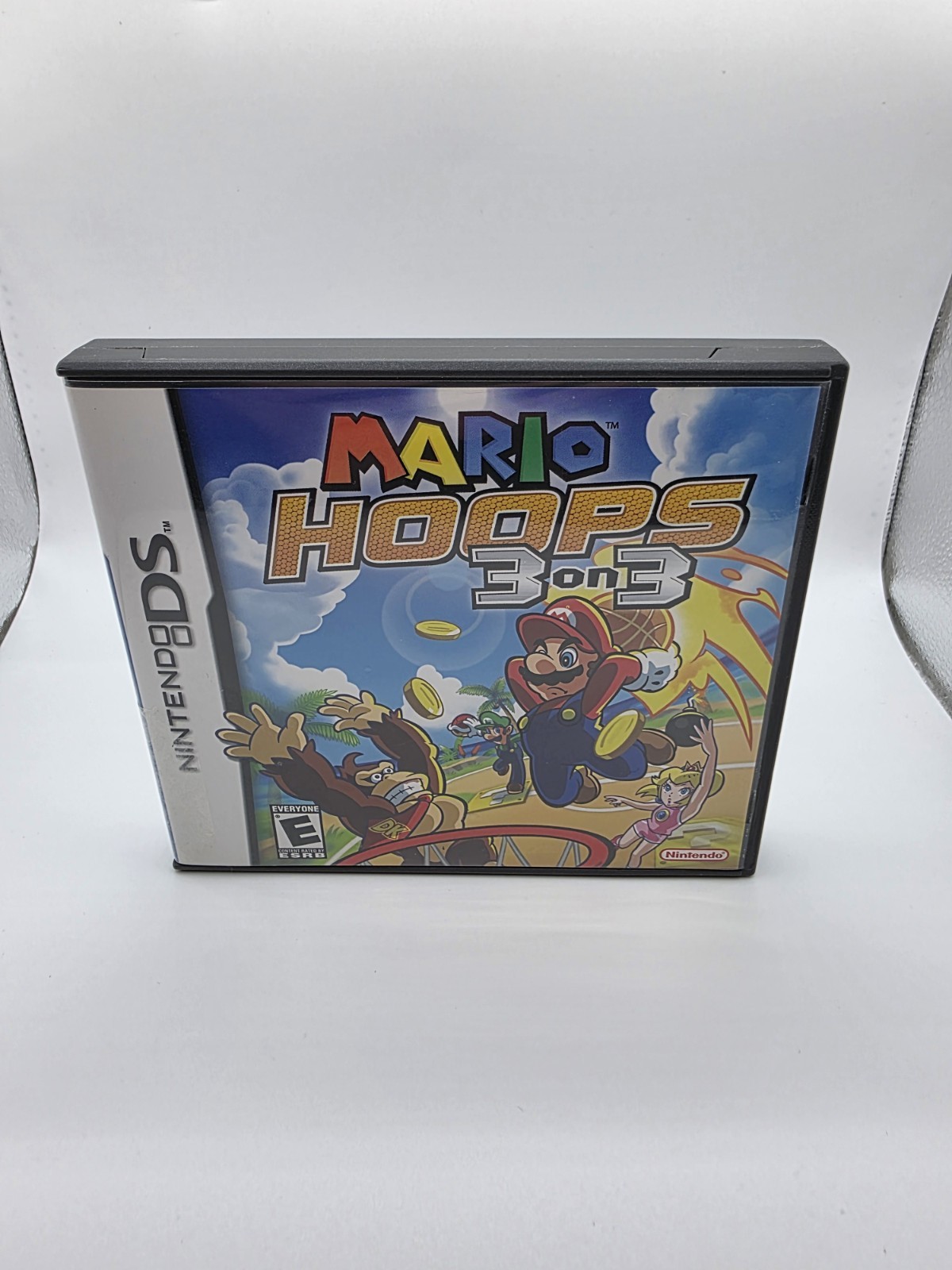 **NO GAME** Mario Hoops 3 on 3 (Nintendo DS, 2006) Case, Booklet Only