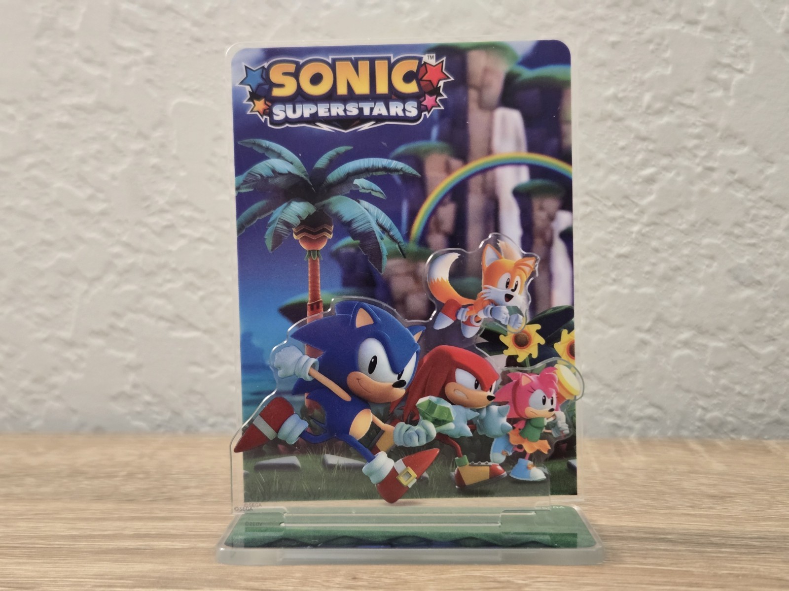SONIC Frontier Steel Case (EMPTY) + Sonic Superstars Acrylic Display EXCLUSIVE