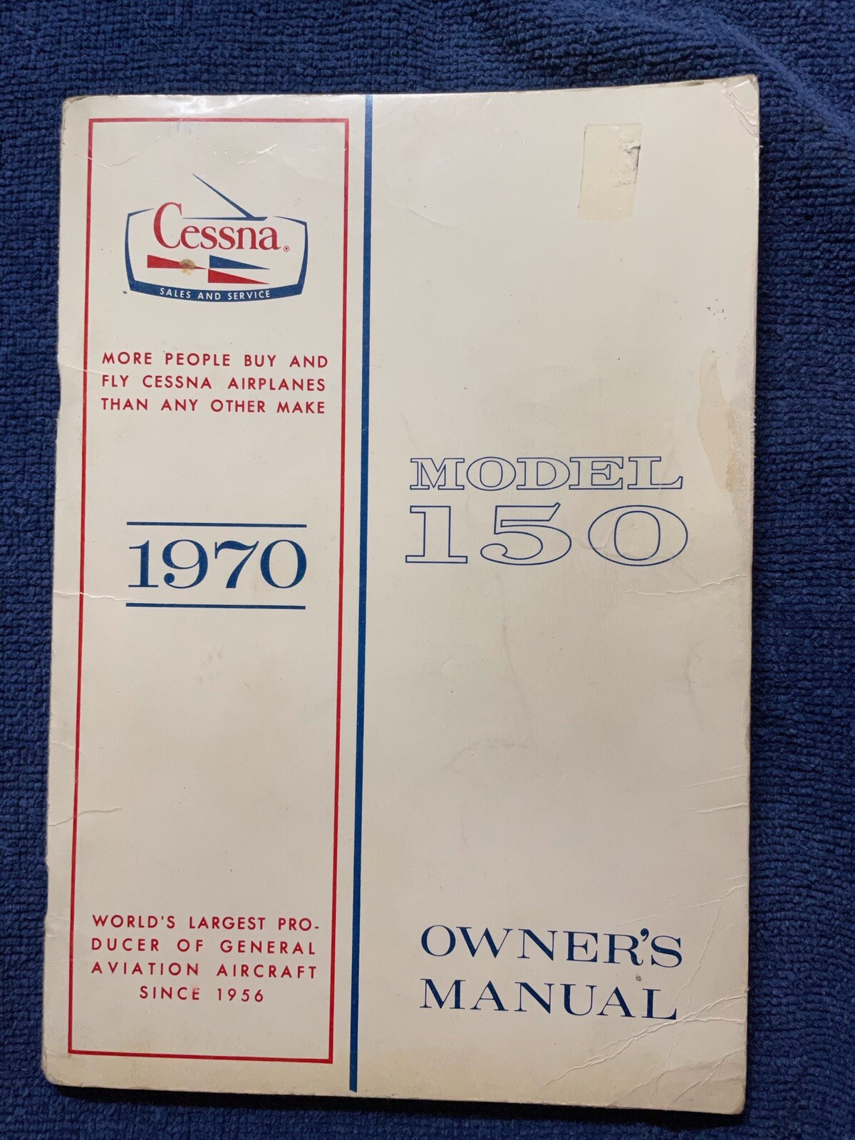 1970 Cessna 150 Owner's Manual