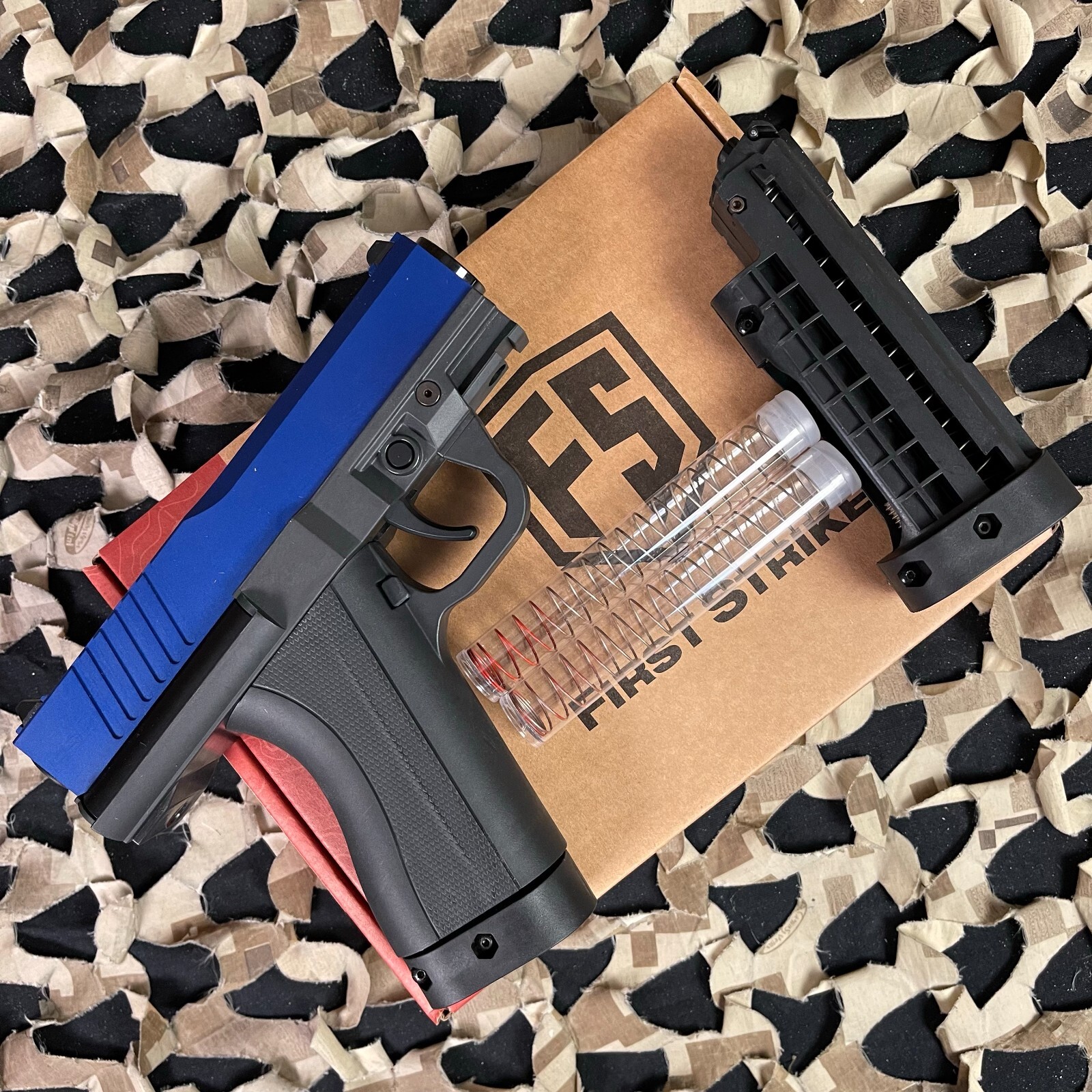 NEW First Strike Compact FSC Paintball Pistol - Cobalt