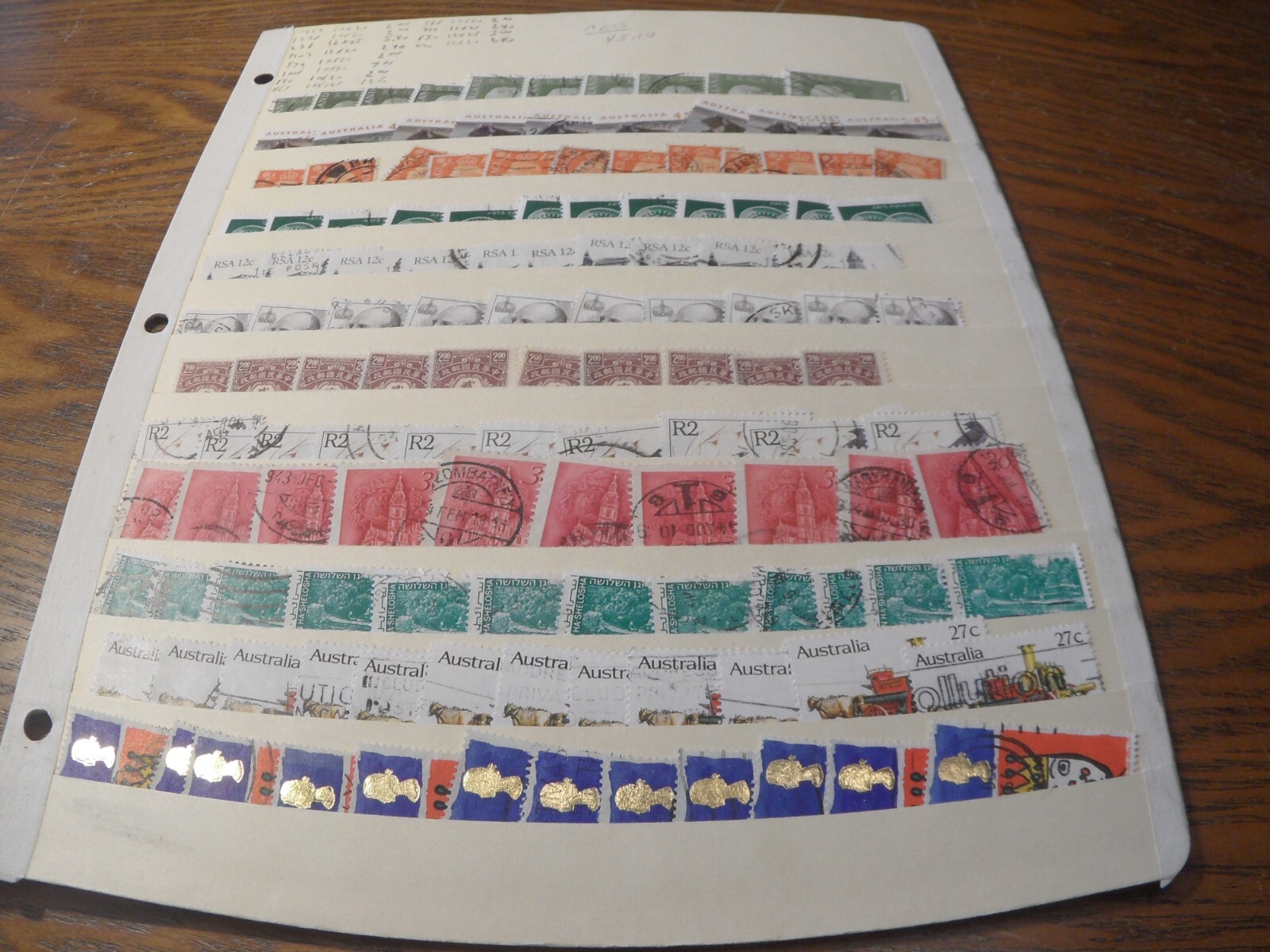 SB260 Postage Stamp lot of stamps worldwide