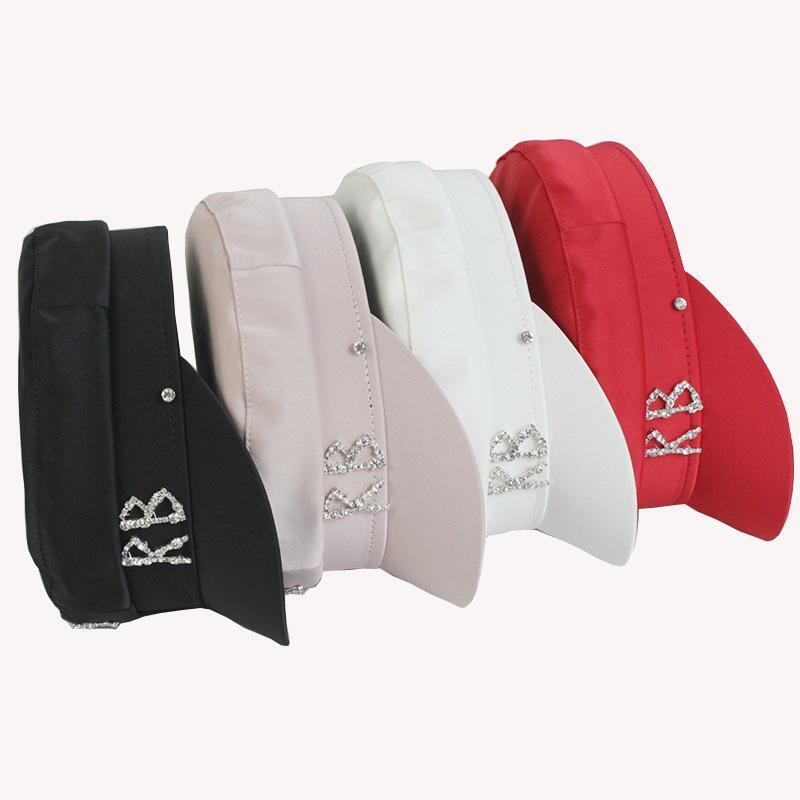 Brand Designer Satin Diamond R B Letter Newsboy Caps Women Flat Militray Hat