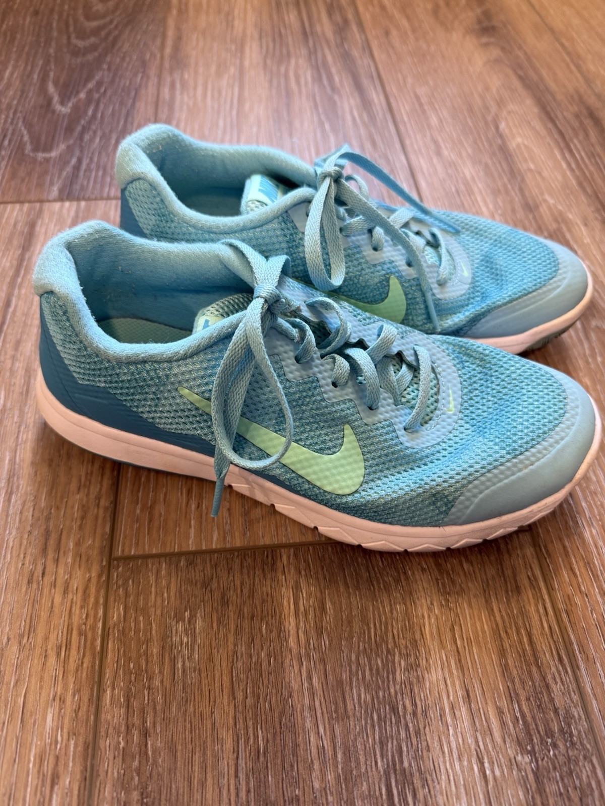 Nike Flex Experience RN 4 Premium Pool Blue US Size 6 Running Sports