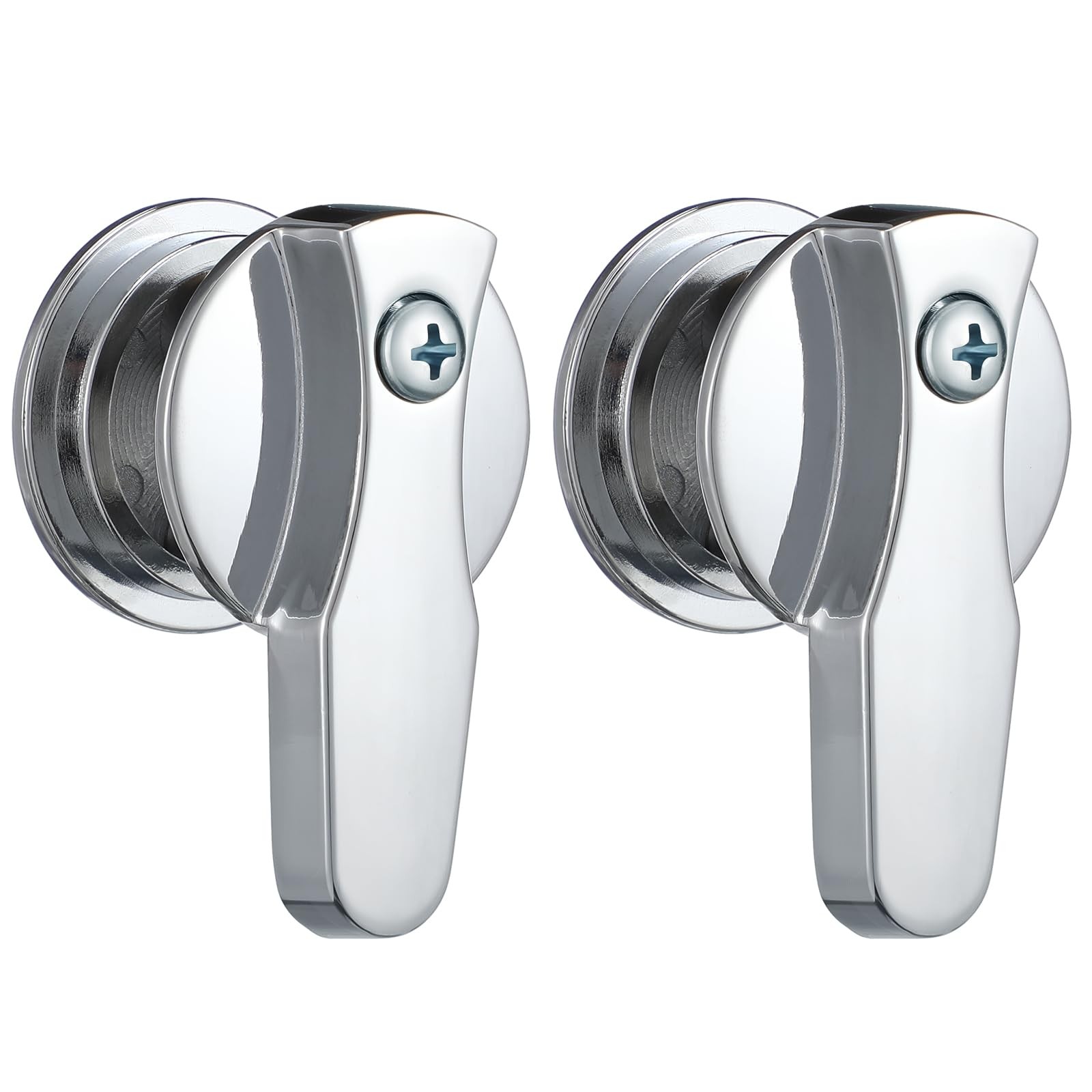 2 Set Barrier Free Inner/Outer Knob Set Toilet Partition Stall Doors Bathroom